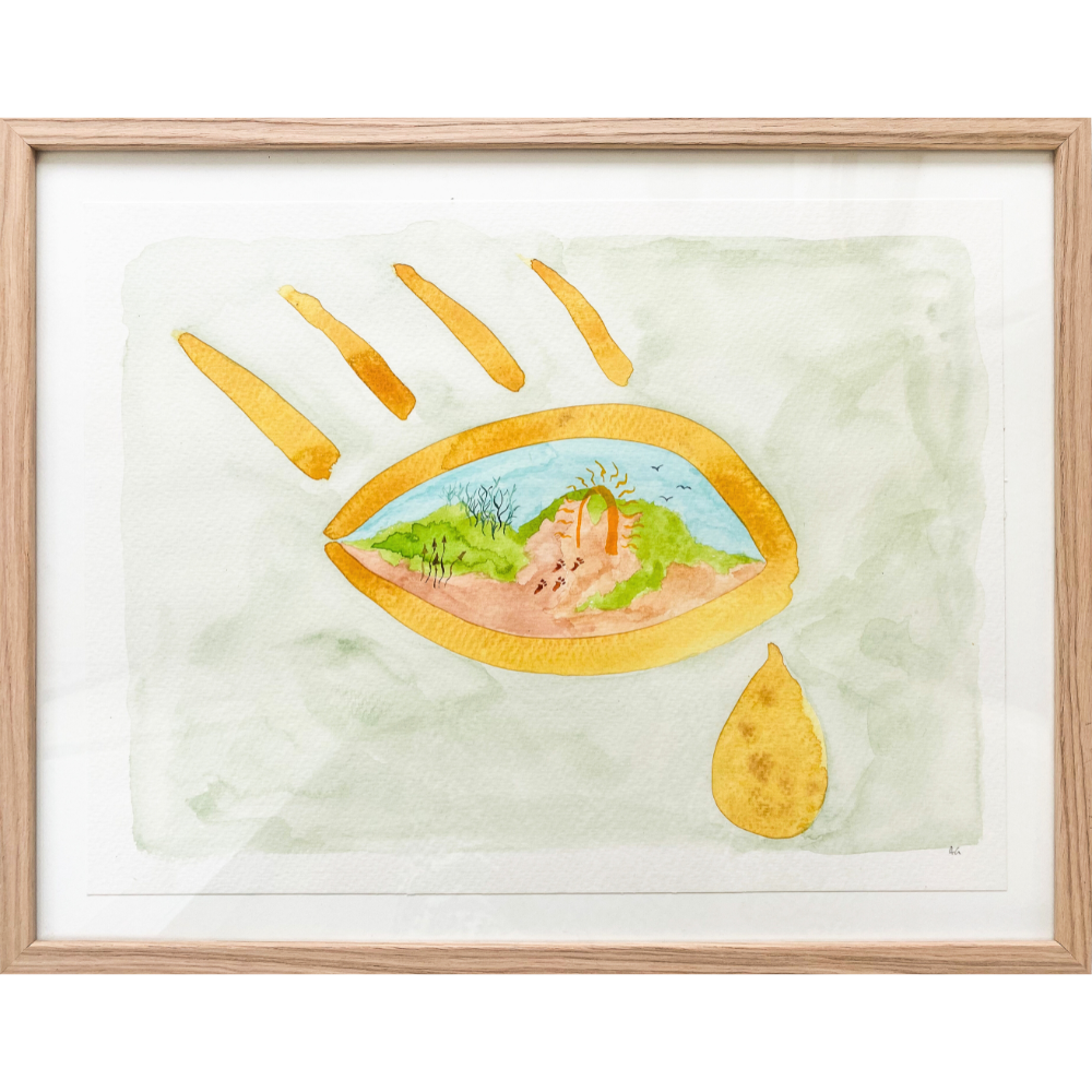 Watercolor on paper (M3)