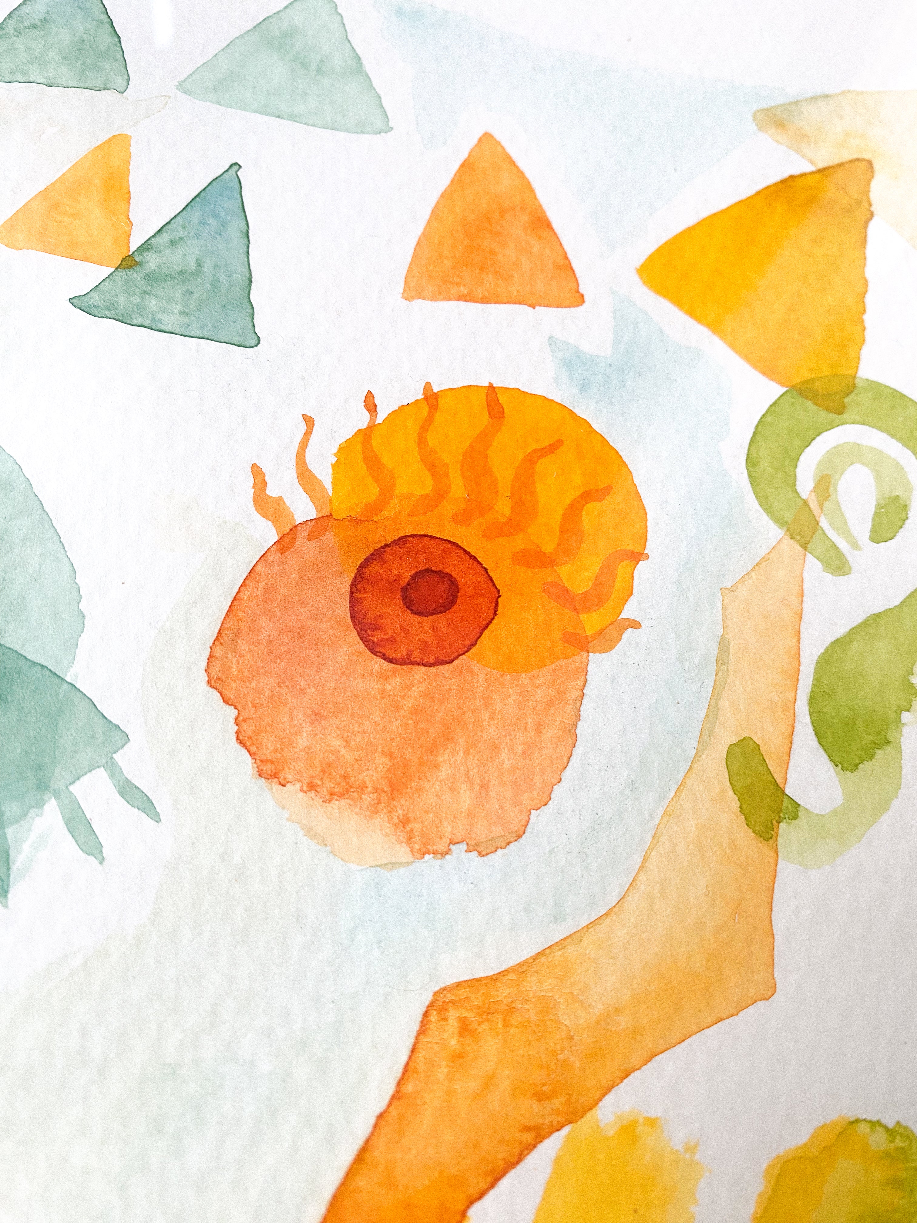 Watercolor on paper (M5)