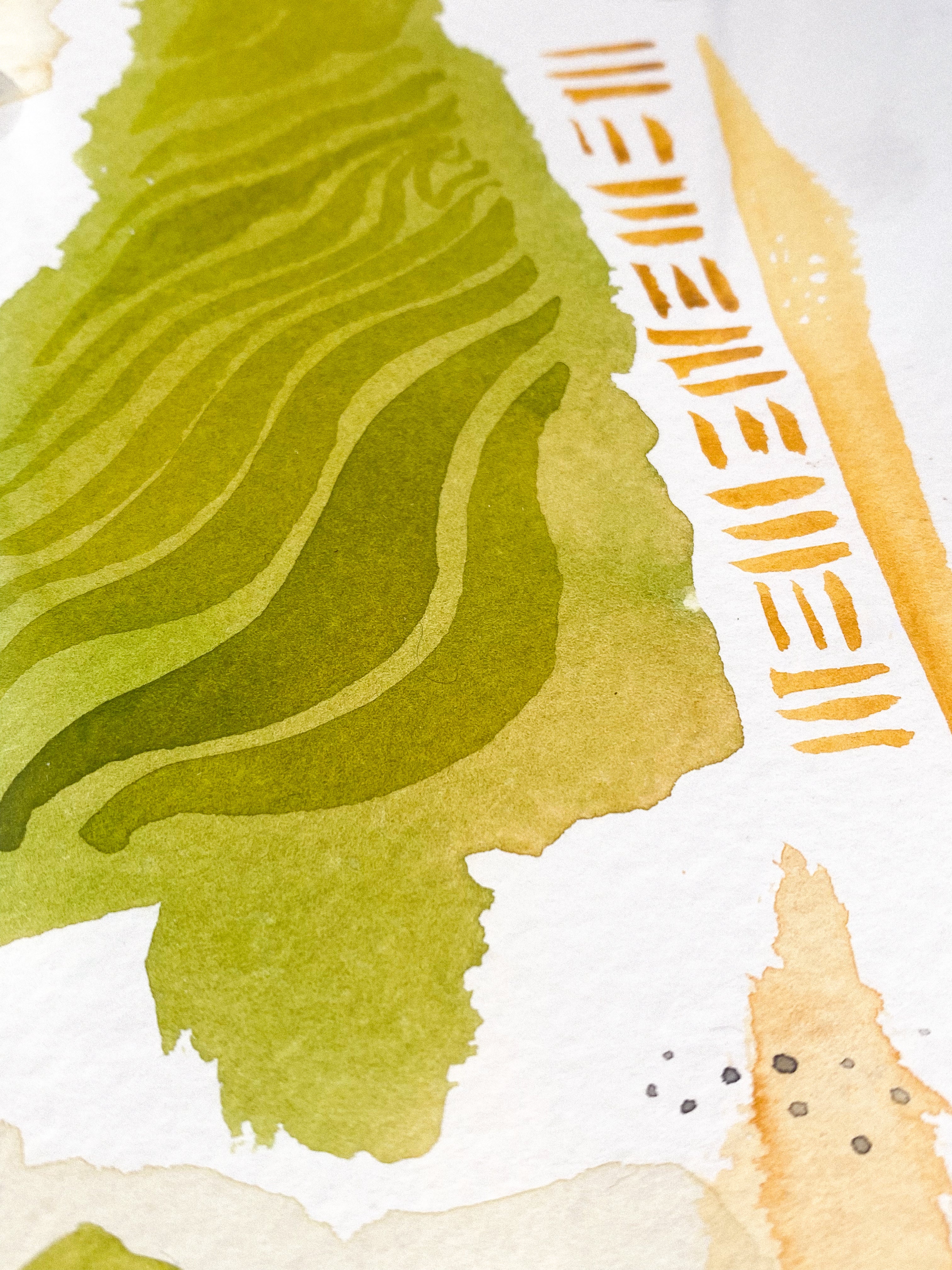 Watercolor on paper (L3)