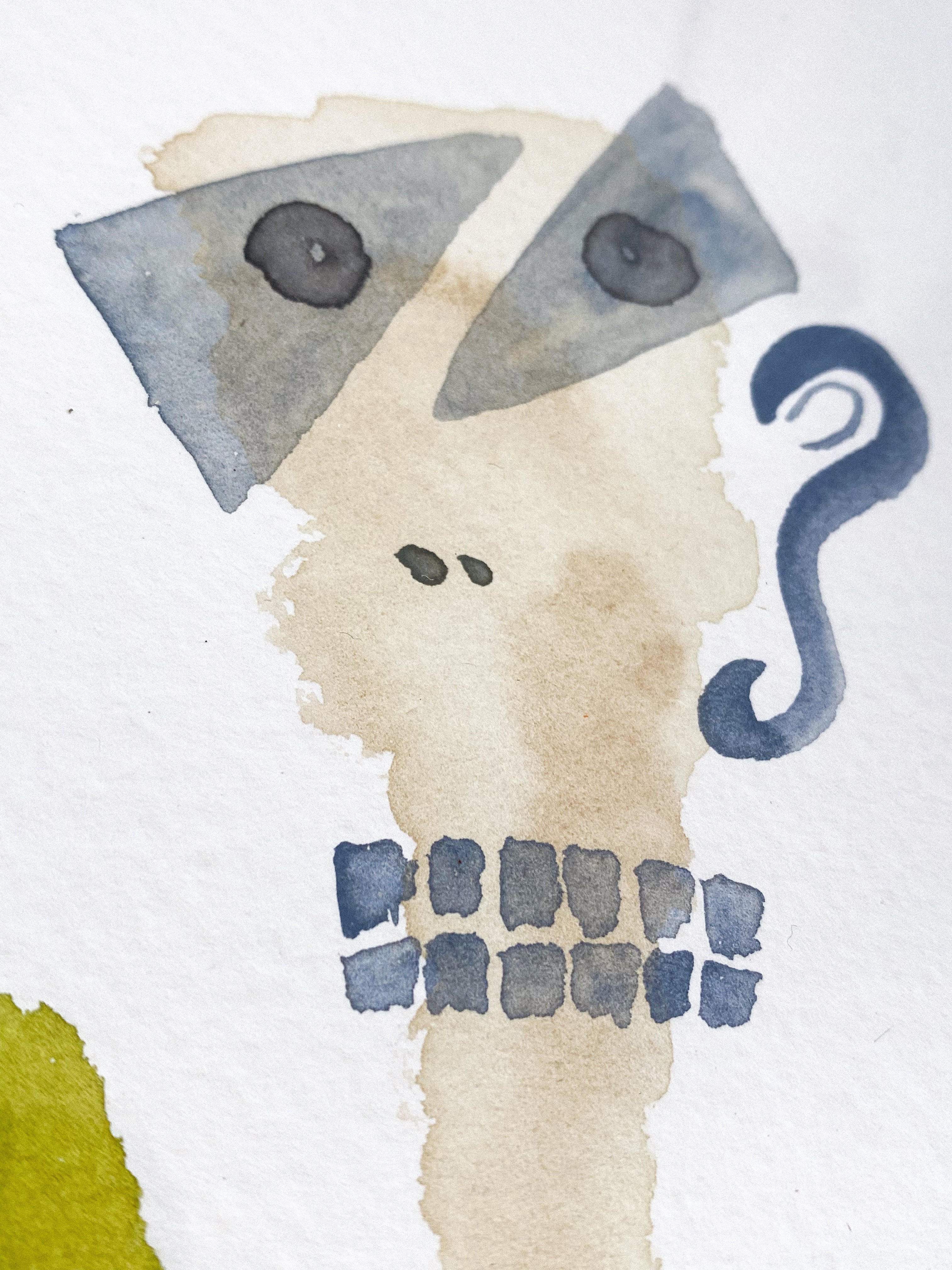 Watercolor on paper (L3)