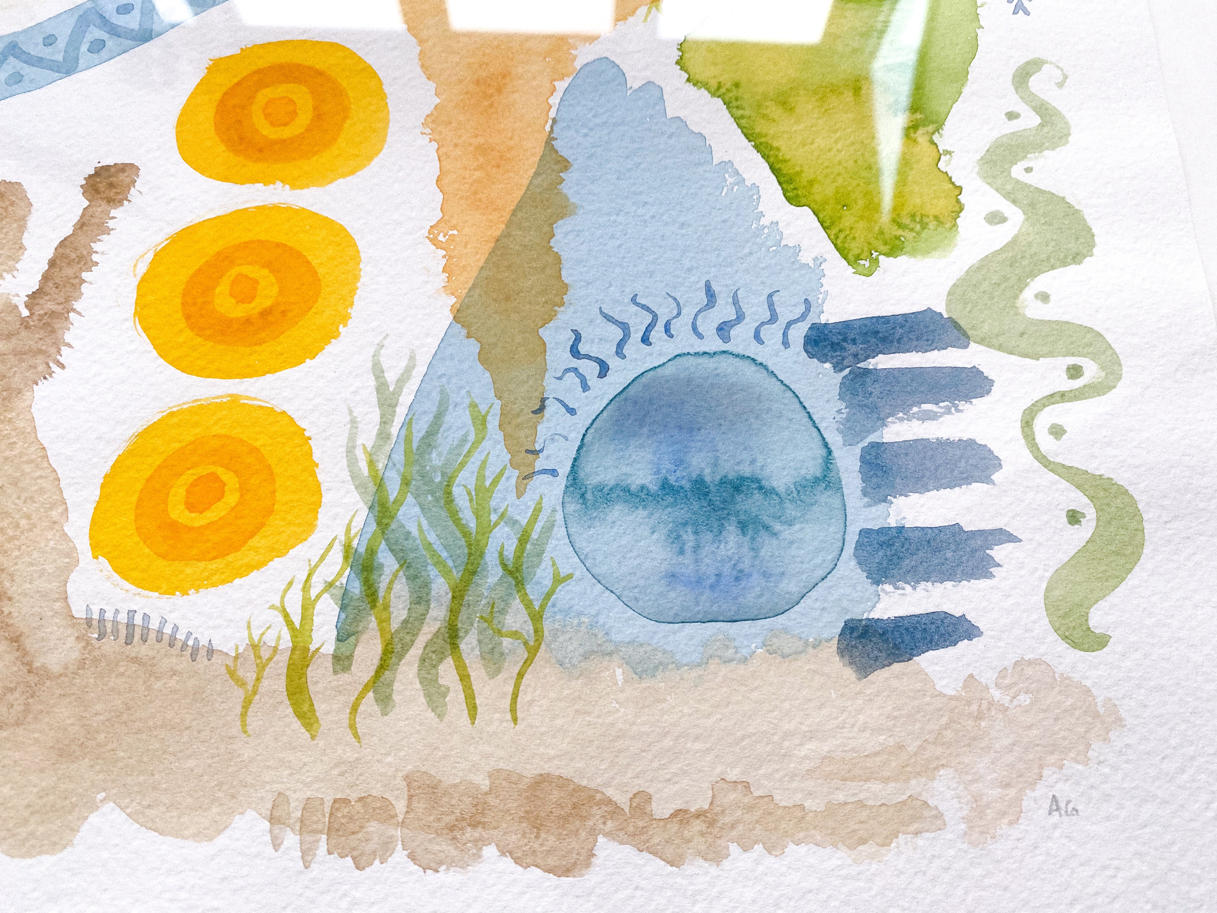 Watercolor on paper (L4)