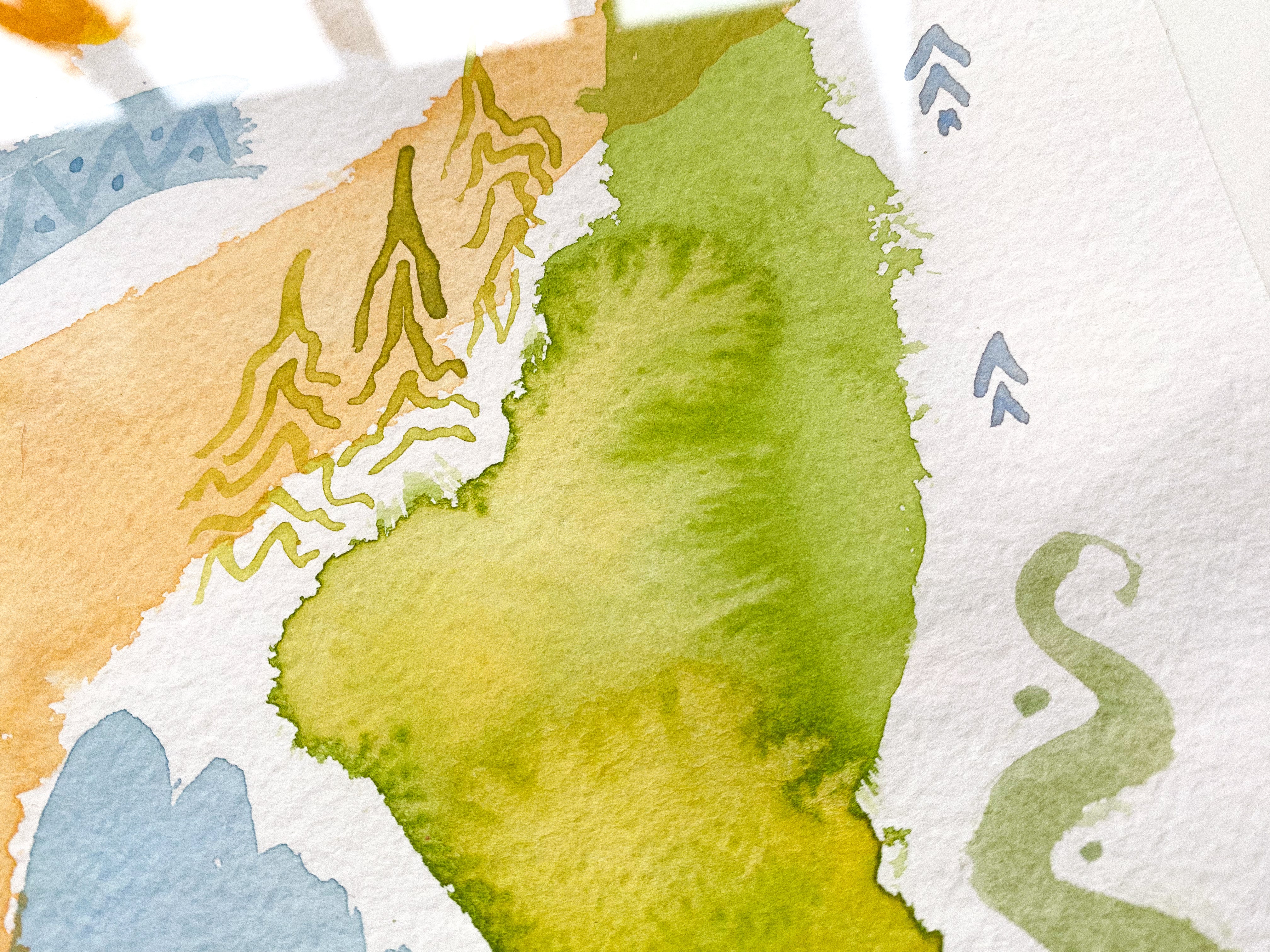 Watercolor on paper (L4)