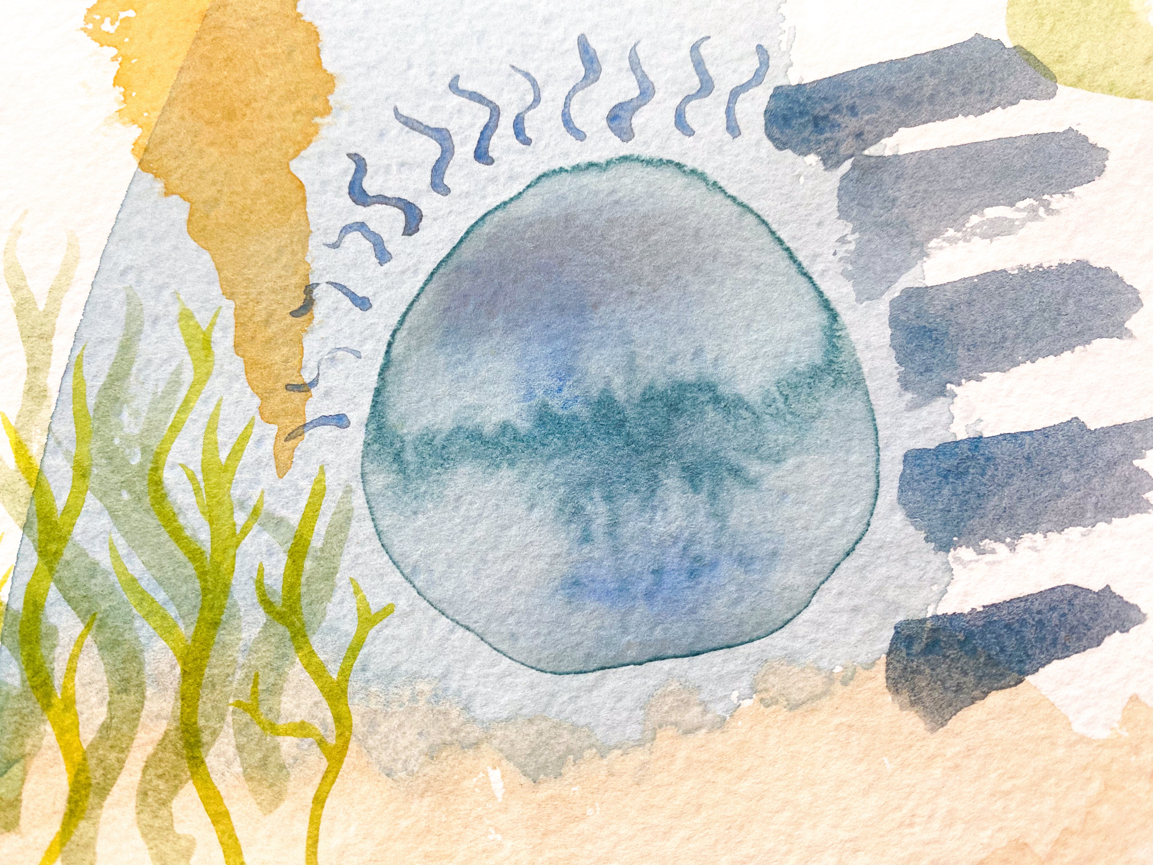 Watercolor on paper (L4)