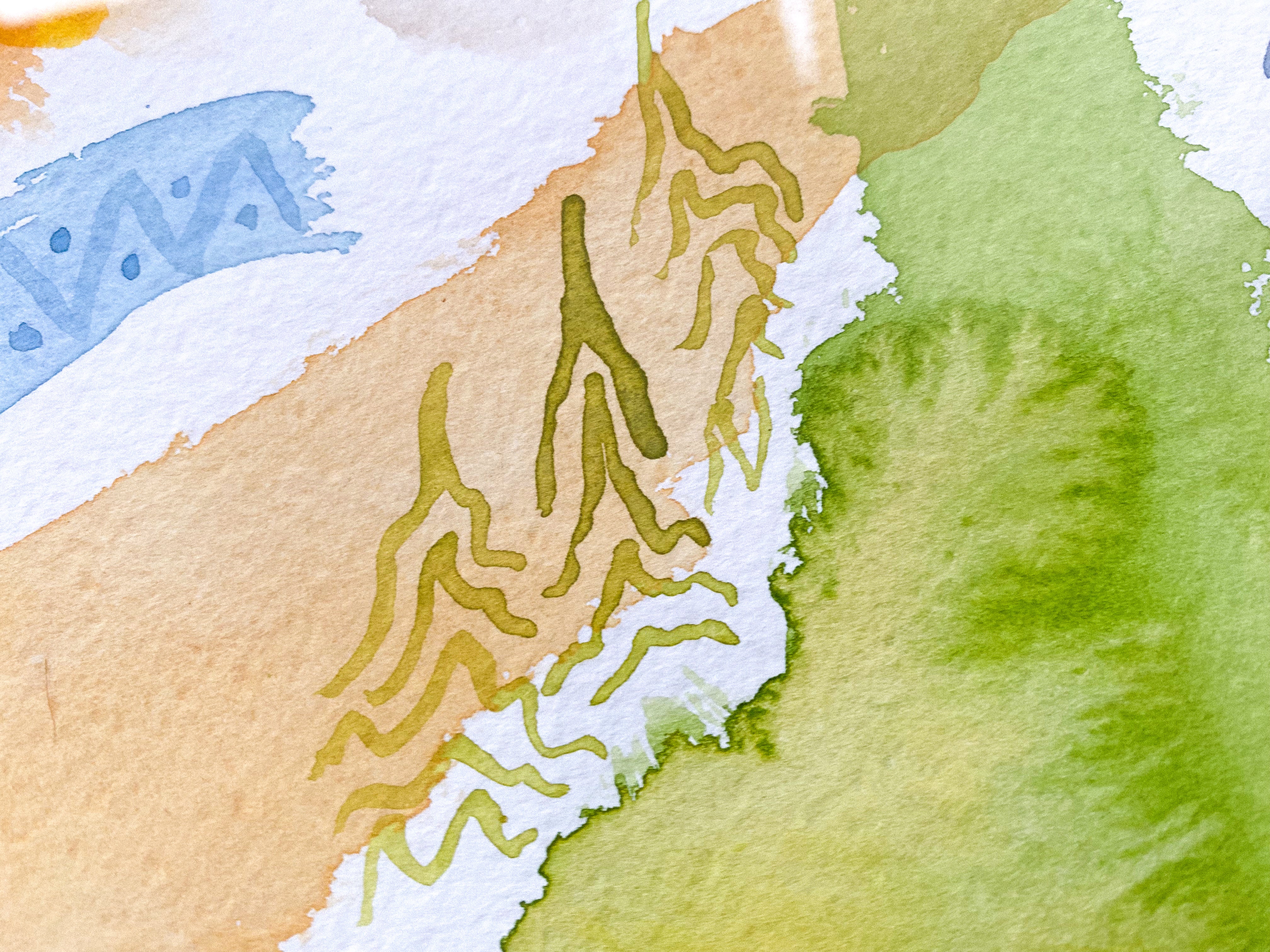 Watercolor on paper (L4)